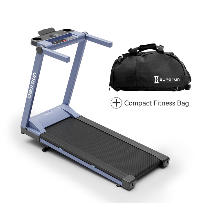 DeerRun A1 Pro Move+  6% Incline Foldable Treadmill——2025 Upgraded Chip & NFC Support | 350Lbs, 10mph - Sweatfully