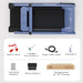 DeerRun A1 Pro Move+  6% Incline Foldable Treadmill——2025 Upgraded Chip & NFC Support | 350Lbs, 10mph - Sweatfully