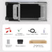 DeerRun A1 Pro Move+  6% Incline Foldable Treadmill——2025 Upgraded Chip & NFC Support | 350Lbs, 10mph Silver - Sweatfully