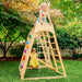 Magnolia 7-in-1 Real Wood Playset | Indoor & Outdoor Climbing Gym for Kids - Sweatfully