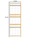 Avenlur Walnut Modular Add-On Rope Wall Panel – Indoor Wooden Climbing Net for Kids | Montessori Jungle Gym Expansion - Sweatfully