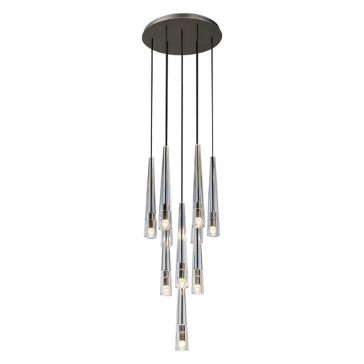 Abner Round Crystal Chandelier - Sweatfully