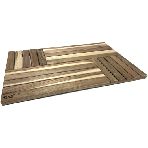 Natural High™ Acacia Wooden Drip Mat - Sweatfully