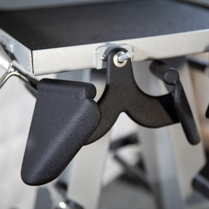 Accessory Rack - Muscle D Fitness - Sturdy Cable Attachment Storage (Rack Only) - Sweatfully