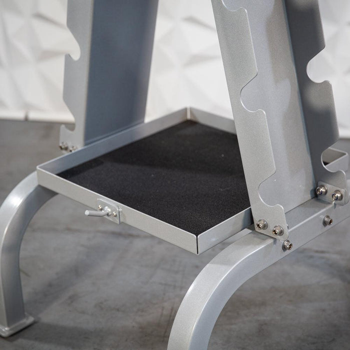 Accessory Rack - Muscle D Fitness - Sturdy Cable Attachment Storage (Rack Only) - Sweatfully