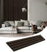 Solid Wood Acoustic Slat Wall Panels (Broad Strip) - Sweatfully