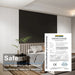 Acoustical 100% Polyester Wall Panel, 48x24x0.7 Sound Proof Wall Panels - Sweatfully
