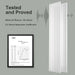 Acoustical 100% Polyester Wall Panel, 48x24x0.7 Sound Proof Wall Panels - Sweatfully