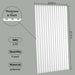 Acoustical 100% Polyester Wall Panel, 48x24x0.7 Sound Proof Wall Panels - Sweatfully