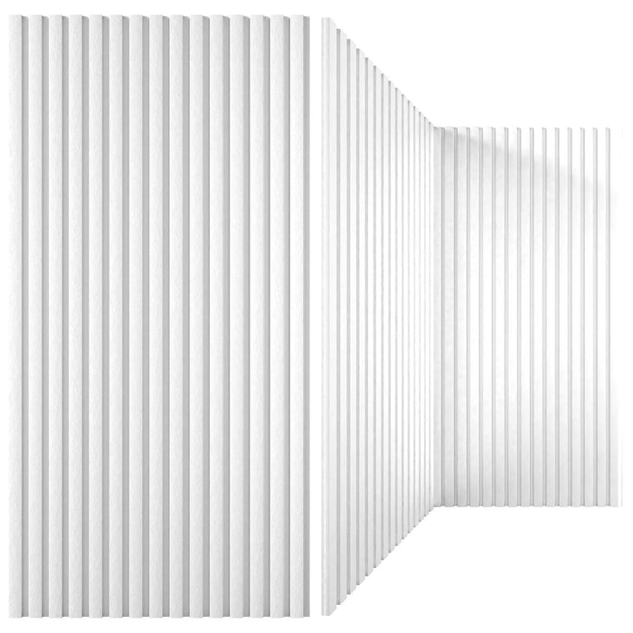 Acoustical 100% Polyester Wall Panel, 48x24x0.7 Sound Proof Wall Panels - Sweatfully