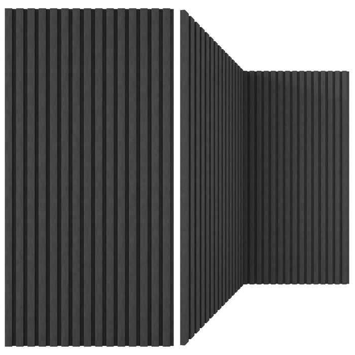 Acoustical 100% Polyester Wall Panel, 48x24x0.7 Sound Proof Wall Panels - Sweatfully