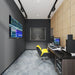 Acoustical 100% Polyester Wall Panel, 48x24x0.7 Sound Proof Wall Panels - Sweatfully