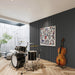 Acoustical 100% Polyester Wall Panel, 48x24x0.7 Sound Proof Wall Panels - Sweatfully