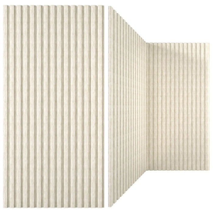 Acoustical 100% Polyester Wall Panel, 48x24x0.7 Sound Proof Wall Panels - Sweatfully