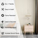 Acoustical 100% Polyester Wall Panel, 48x24x0.7 Sound Proof Wall Panels - Sweatfully