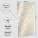 Acoustical 100% Polyester Wall Panel, 48x24x0.7 Sound Proof Wall Panels - Sweatfully