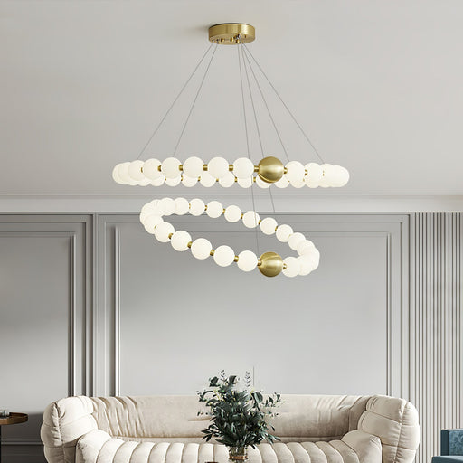Acrylic Pearls Chandelier - Sweatfully