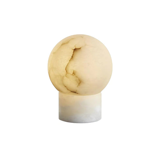 Alabaster Athena Ball Table Lamp - Sweatfully