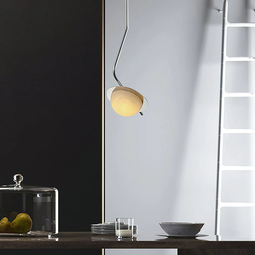 Alabaster Chic Luminance Pendant Light - Sweatfully