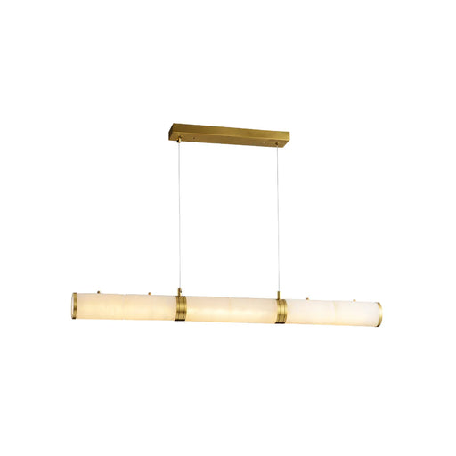 Alabaster Cylindrical Chandelier - Sweatfully