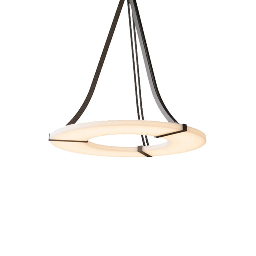 Alabaster Luxembourg Halo Chandelier - Sweatfully