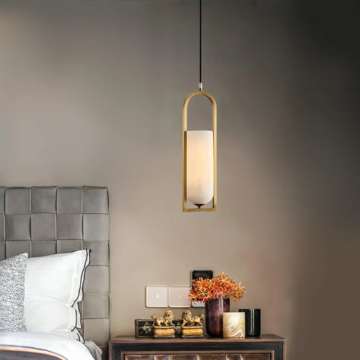 Alabaster Melange Small Pendant Light - Sweatfully