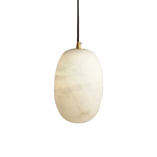 Alabaster Modern Pebble Pendant Lamp - Sweatfully