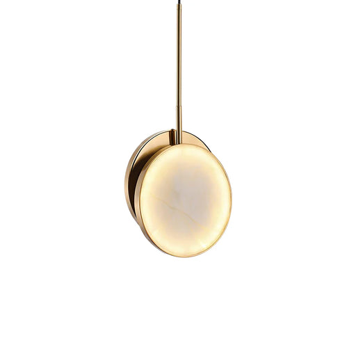 Alabaster Moonshade Pendant Light - Sweatfully