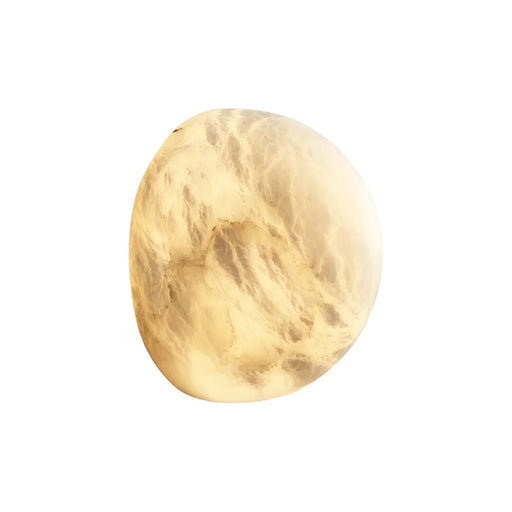 Alabaster Pebble White Wall Lamp - Sweatfully