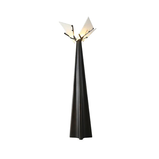 Alabaster Black Floor Lamp - Sweatfully