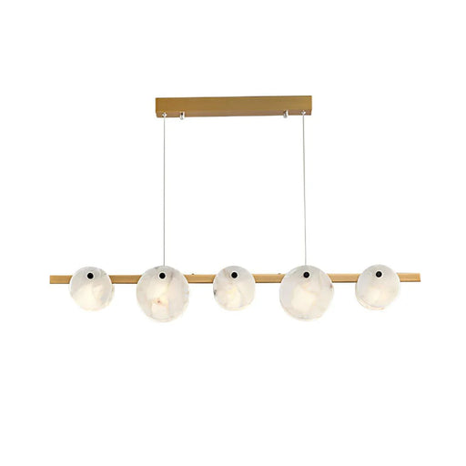 Alabaster Trinidad Dining Room Chandelier - Sweatfully