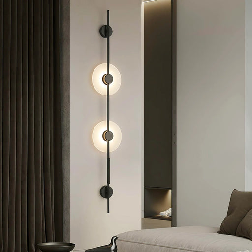 Alabaster Vertical Wall Sconce - Sweatfully
