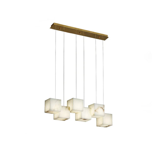 Alabaster Box Chandelier - Sweatfully