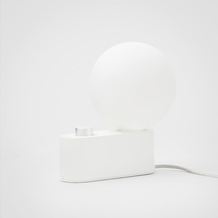 Alumina Multi-Use Lamp in Chalk - Sweatfully