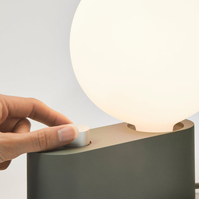 Alumina Multi-Use Lamp in Sage - Sweatfully