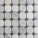 Antique Carrara / Bardiglio Octagon Mosaic Marble Tile - Sweatfully
