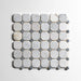 Antique Carrara / Bardiglio Octagon Mosaic Marble Tile - Sweatfully