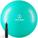 Pregnancy Ball for Maternity, Labor and Birth.  Includes Pregnancy Guide.  (Aqua) - Sweatfully