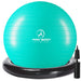 Exercise Ball Chair with Base & Bands - Sweatfully