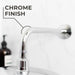 12 in. L-Shaped Shower Head Extension Arm (Chrome Finish) - Sweatfully