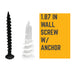 1 7/8 in. Wall Screws and Anchors - Sweatfully