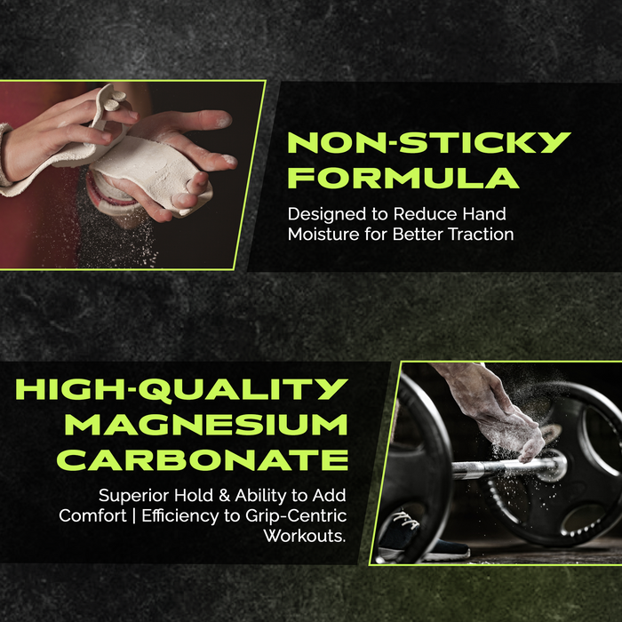 Premium Magnesium Block Chalk – Lab‑tested. Rugged. Ready for real workouts. - Sweatfully