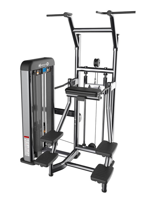 Elite Plus Assisted Chin Dip Machine | Muscle D Fitness - Sweatfully
