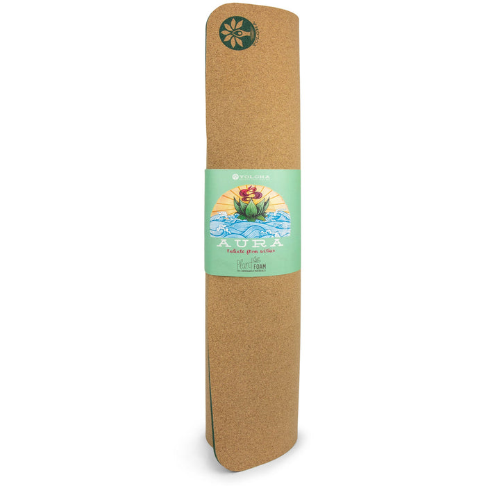 Aura Cork Yoga Mat - Sweatfully