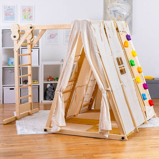 Chestnut Tent Cover – Weather-Resistant Canopy for Large Outdoor Climber - Sweatfully