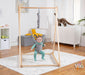 Tulip Foldable Baby Bouncer with Safety Harness | Lightweight & Portable Infant Seat - Sweatfully