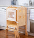 Plum 3-in-1 Foldable Kitchen Tower, Step Stool & Chalkboard for Toddlers - Sweatfully