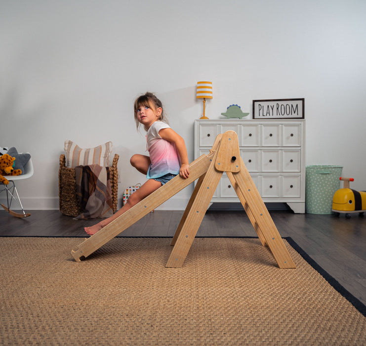 Hazel - Pikler Triangle Ladder & Rocker Set - Sweatfully