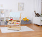Cypress Wooden Market Stand – Pretend Play Shop for Kids with Storage - Sweatfully