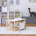 Hanover Weaning Table & Chair Set for Toddlers | Montessori-Style Wood Furniture - Sweatfully